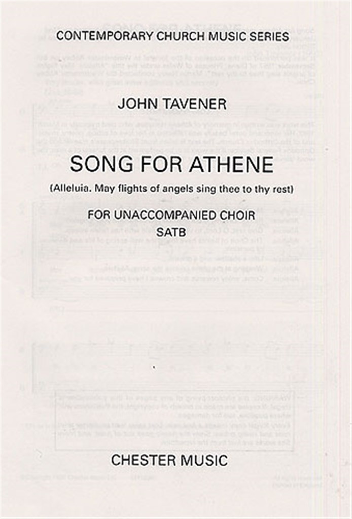 Song for Athene