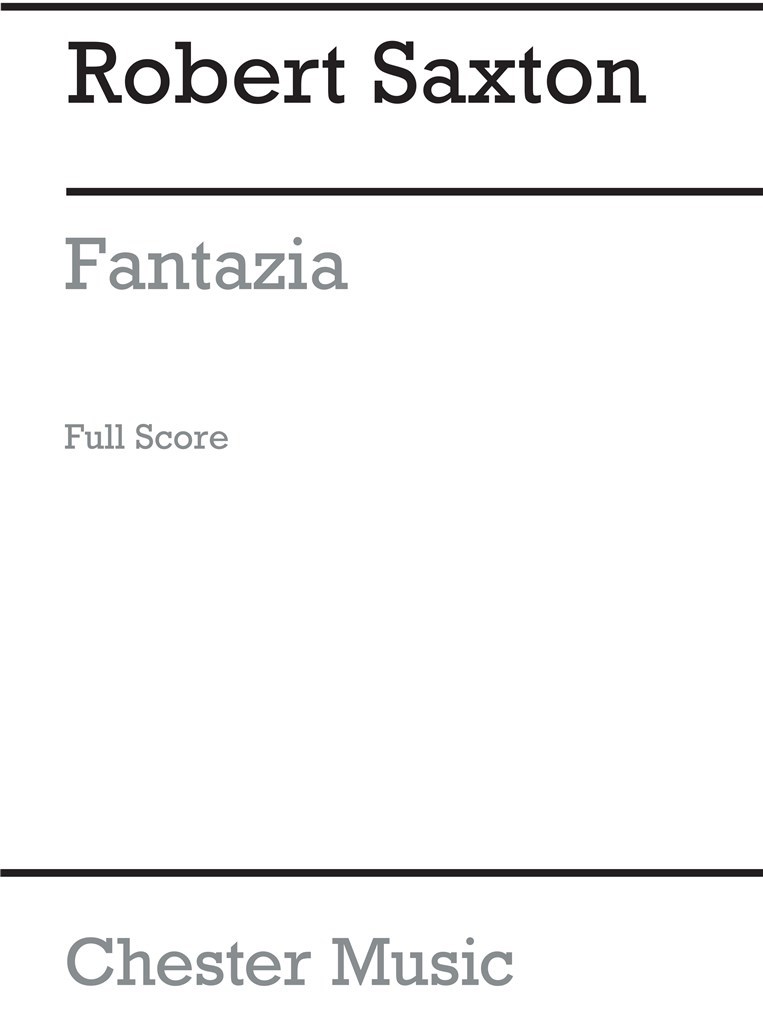 Fantazia For String Quartet