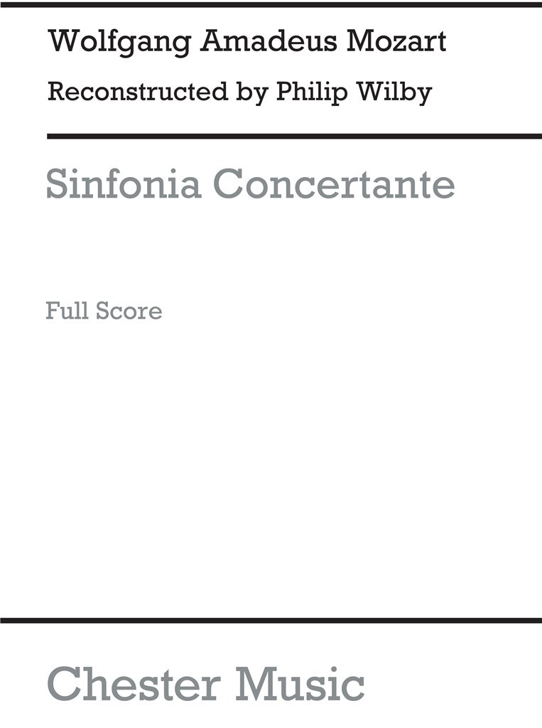 Sinfonia Concertante in A (Wilby)