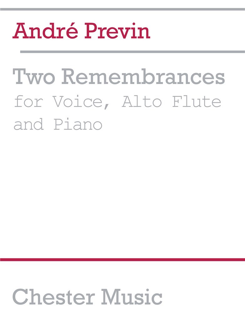 Two Remembrances