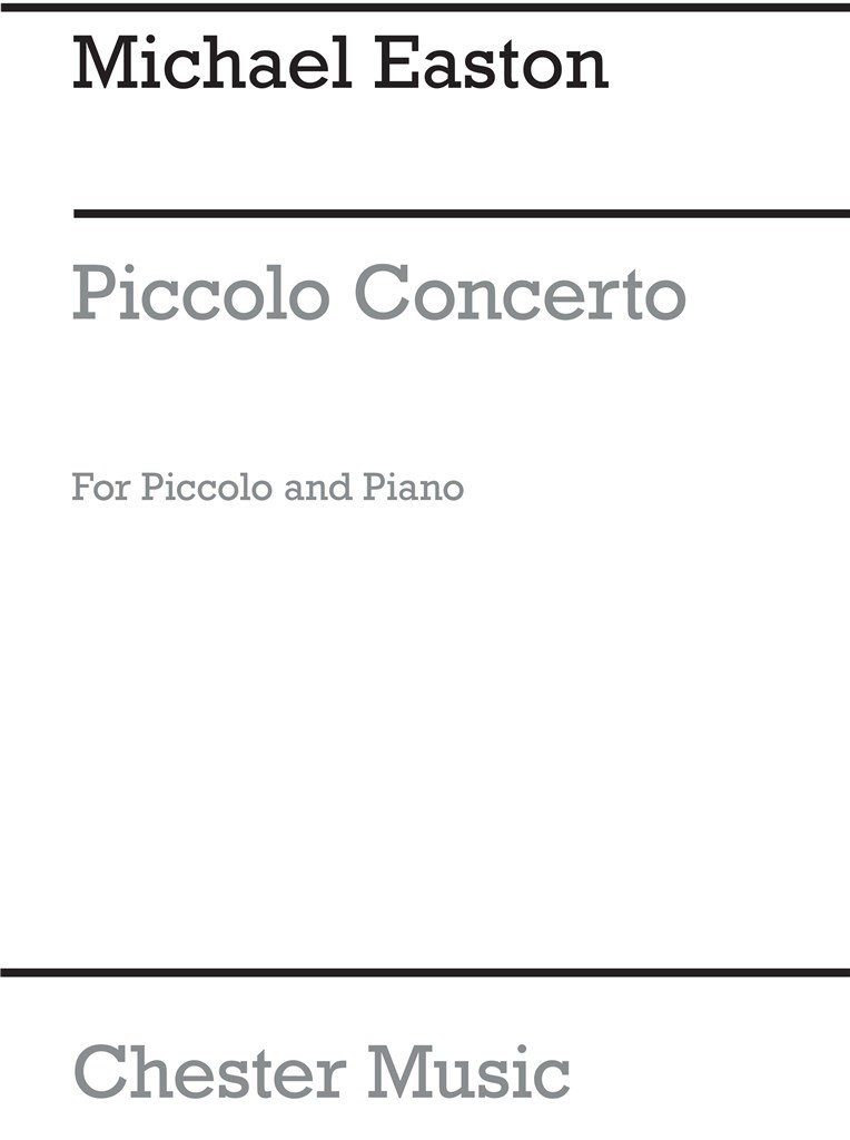 Easton Piccolo Concerto Picc/Pf Red