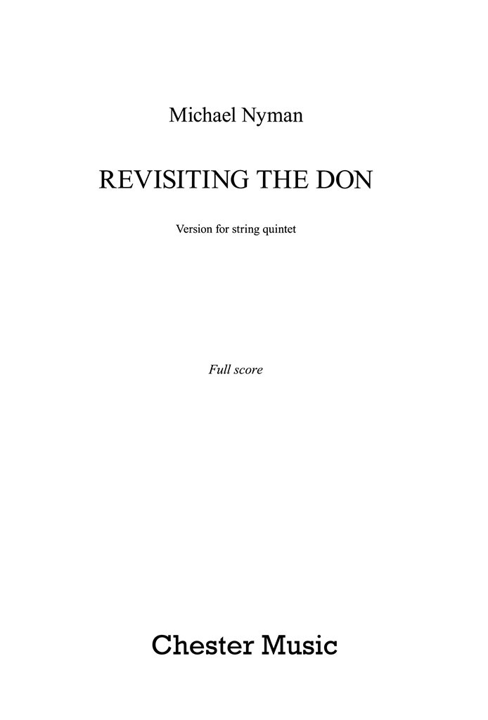 Revisiting The Don