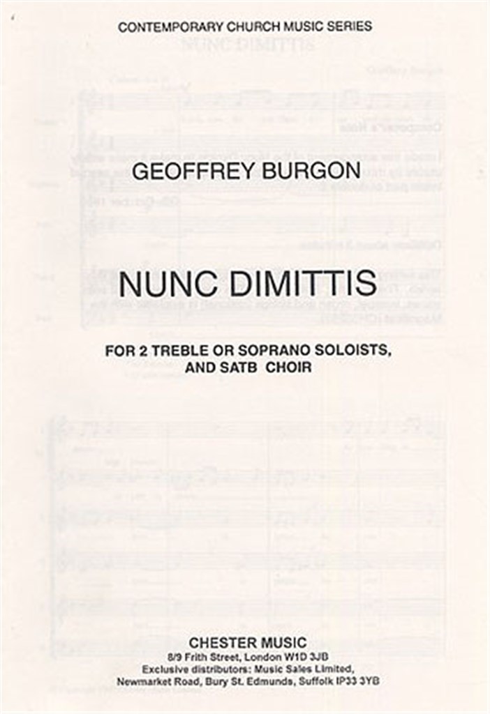 Nunc Dimittis
