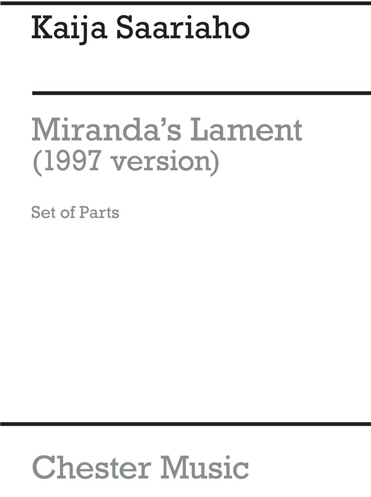 Miranda's Lament 1997 (Parts)