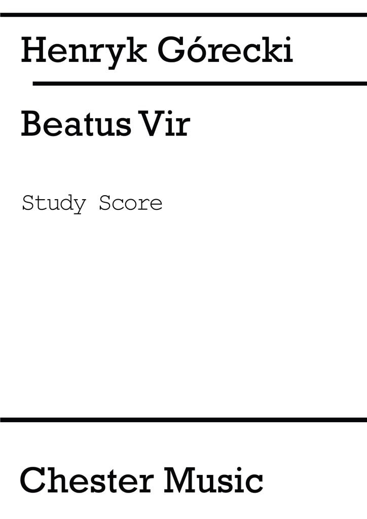 Beatus Vir