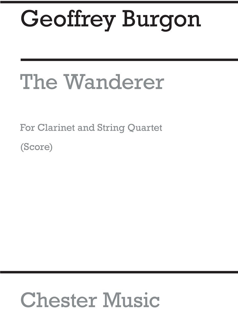The Wanderer for Clarinet Quintet