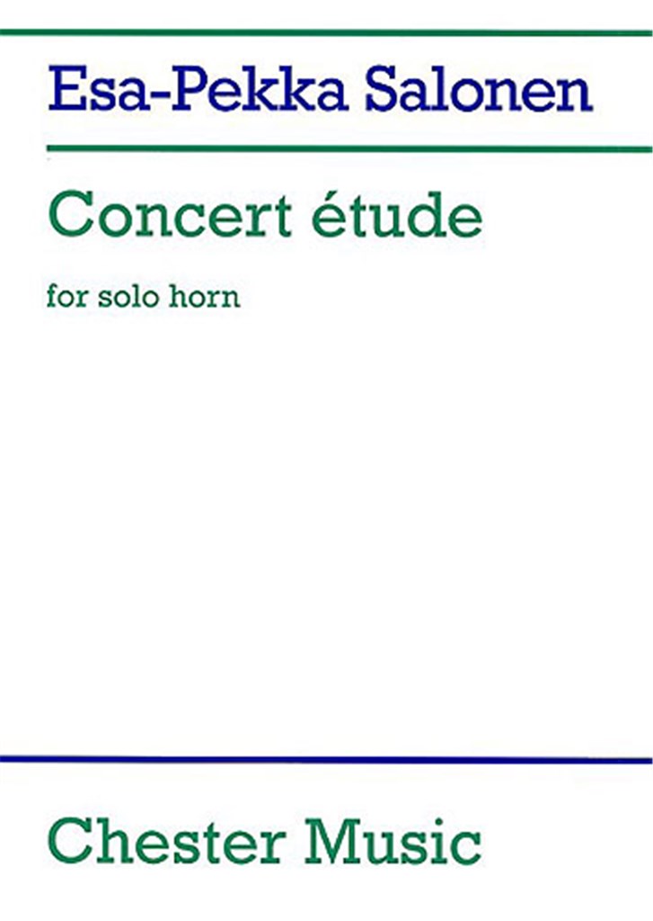 Concert Etude For Solo Horn
