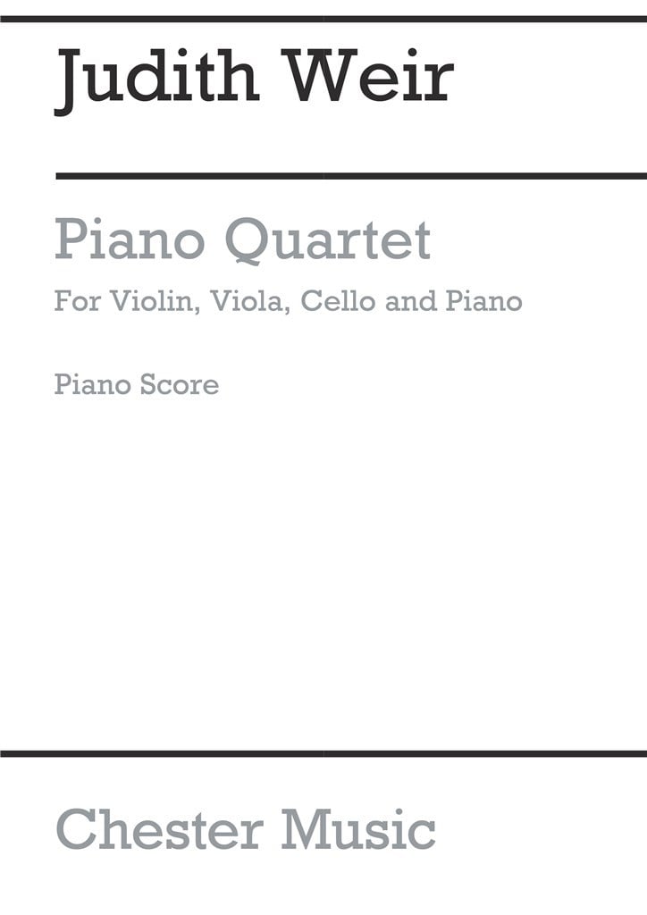 Piano Quartet (Piano Score)
