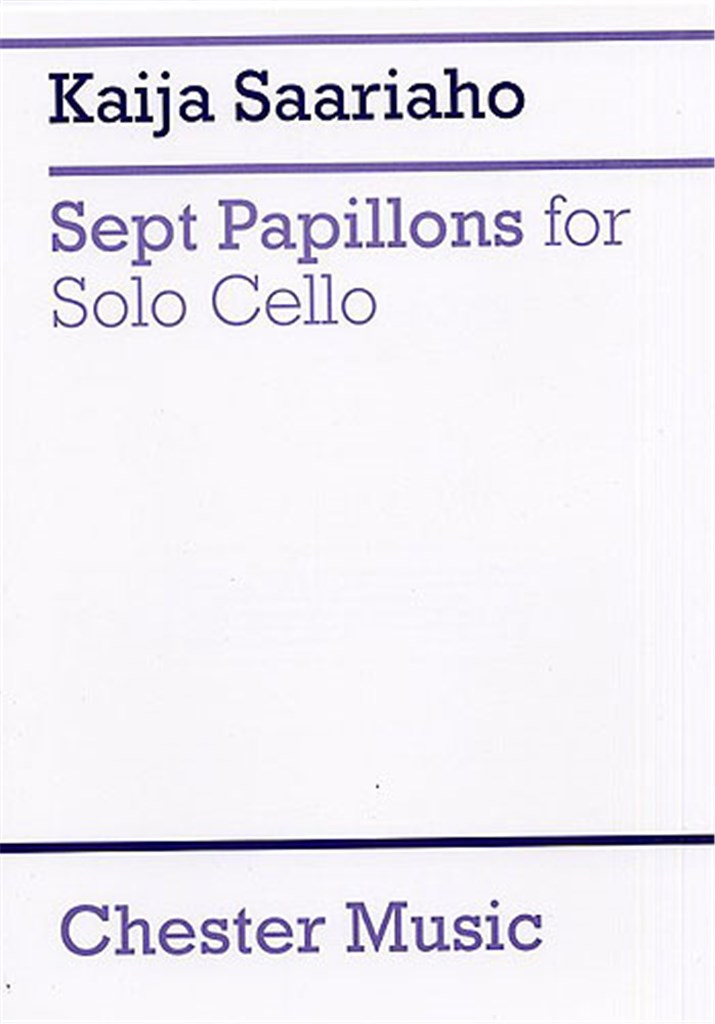 Sept Papillons For Solo Cello