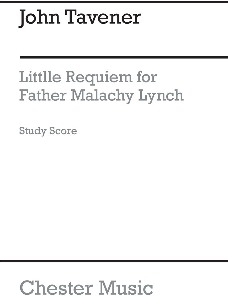 Little Requiem For Father Malachy Lynch