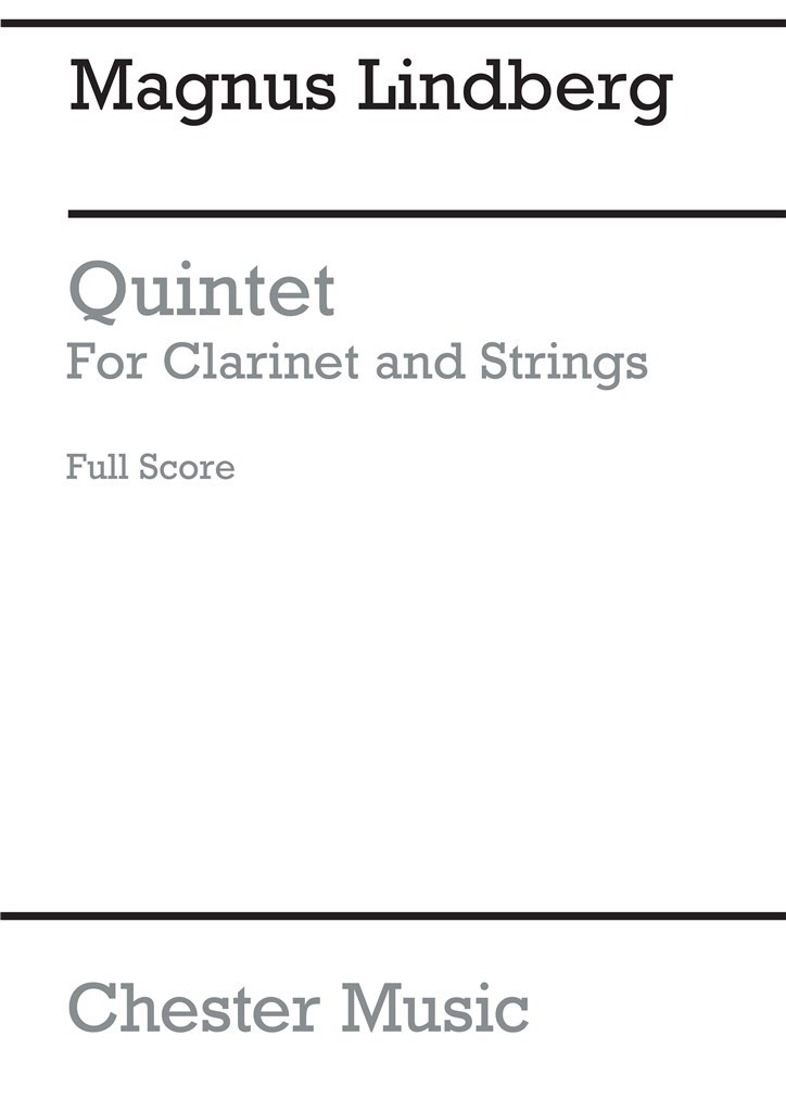 Quintet For Clarinet And Strings