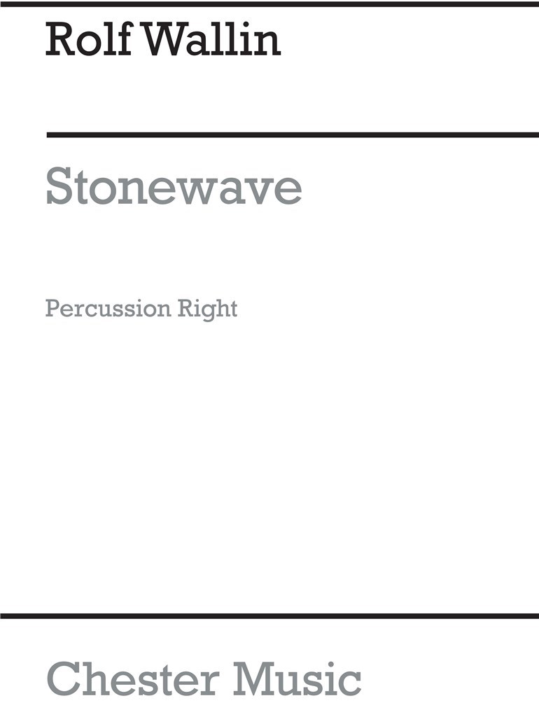 Stonewave For 3 Percussionists (Parts)