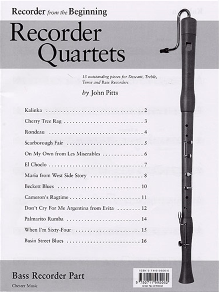 Bass Recorder Part