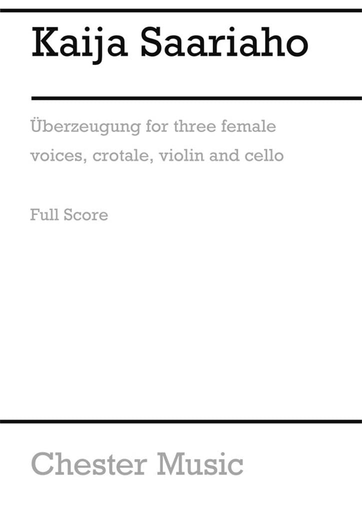 Überzeugung (Full Score)