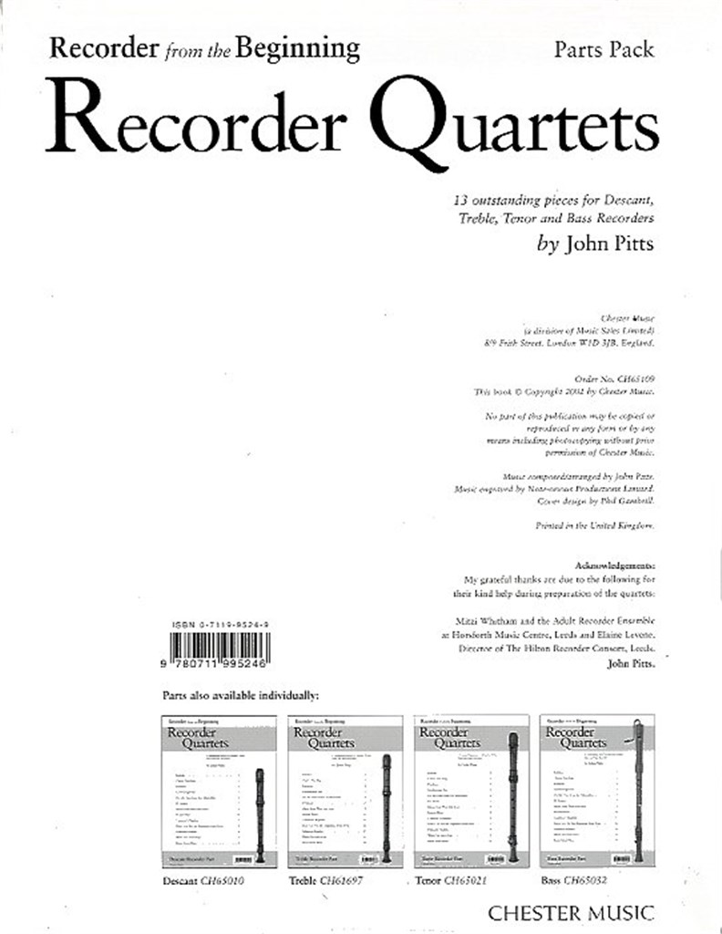 Recorder From The Beginning