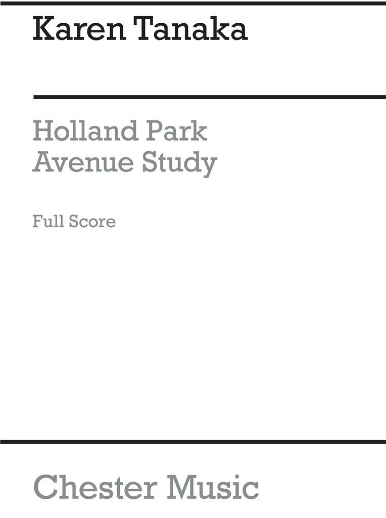 Holland Park Avenue Study