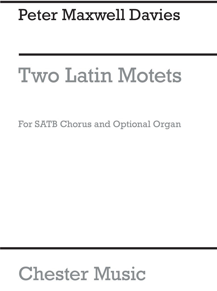 Two Latin Motets