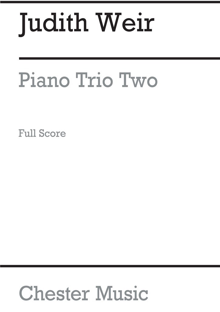 Piano Trio Two (Piano Score)