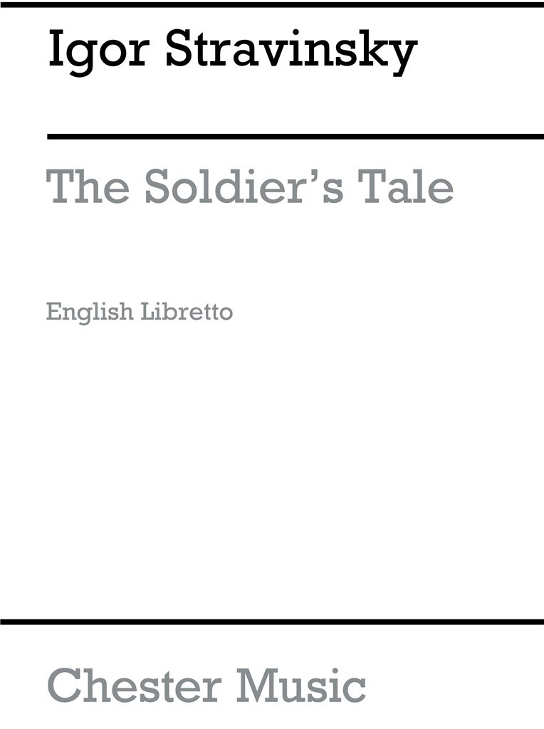 Soldiers Tale Libretto (English)