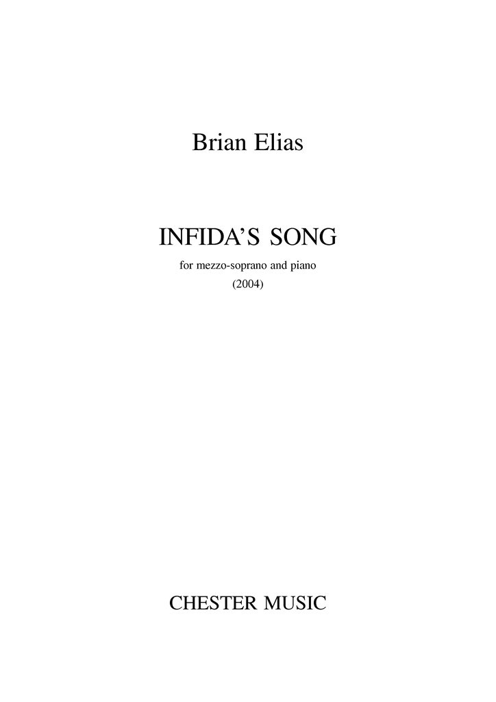 Elias Infidas Song Vce/Pf