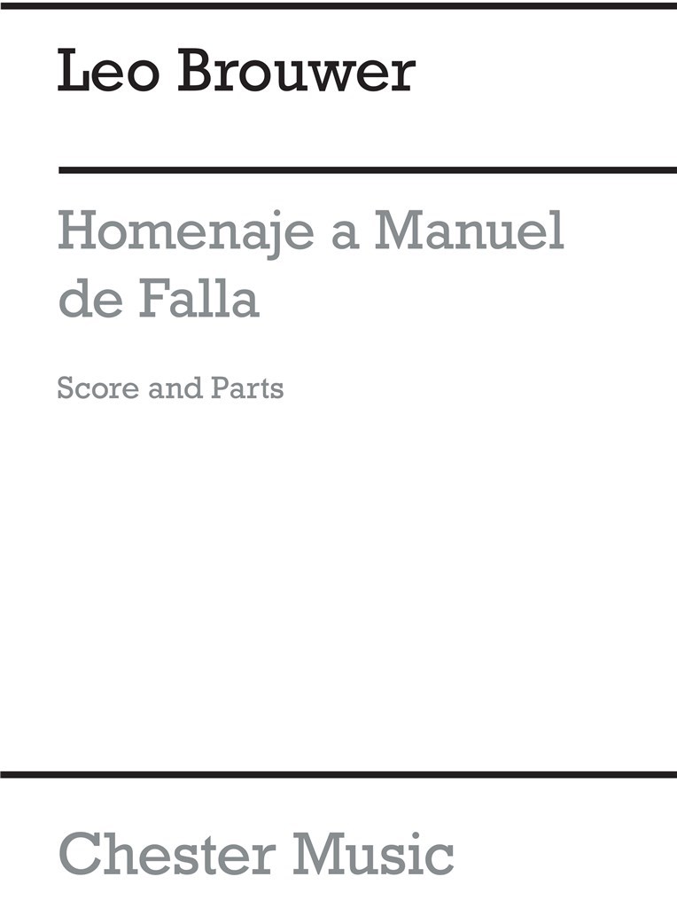 Homenaje A Manuel De Falla