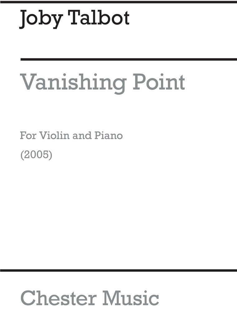 Vanishing Point (Violin/Piano)