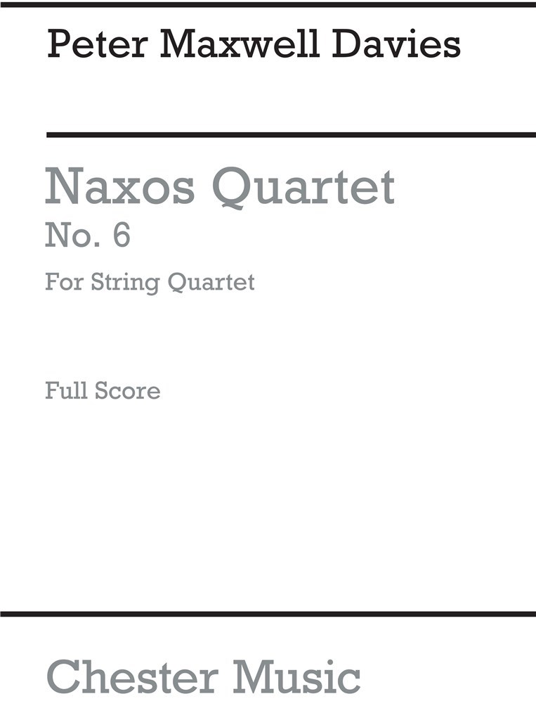 Naxos Quartet No.6