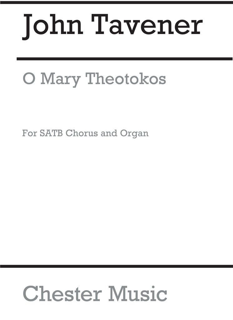 O Mary Theotokos (SATB)