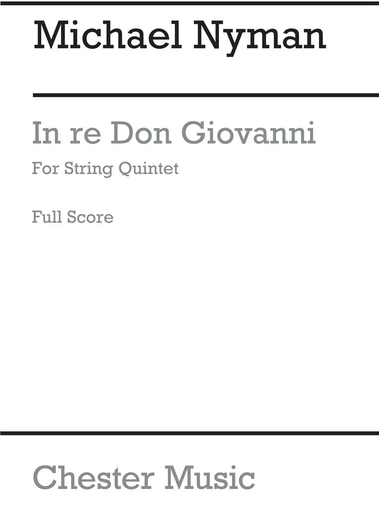 In Re Don Giovanni