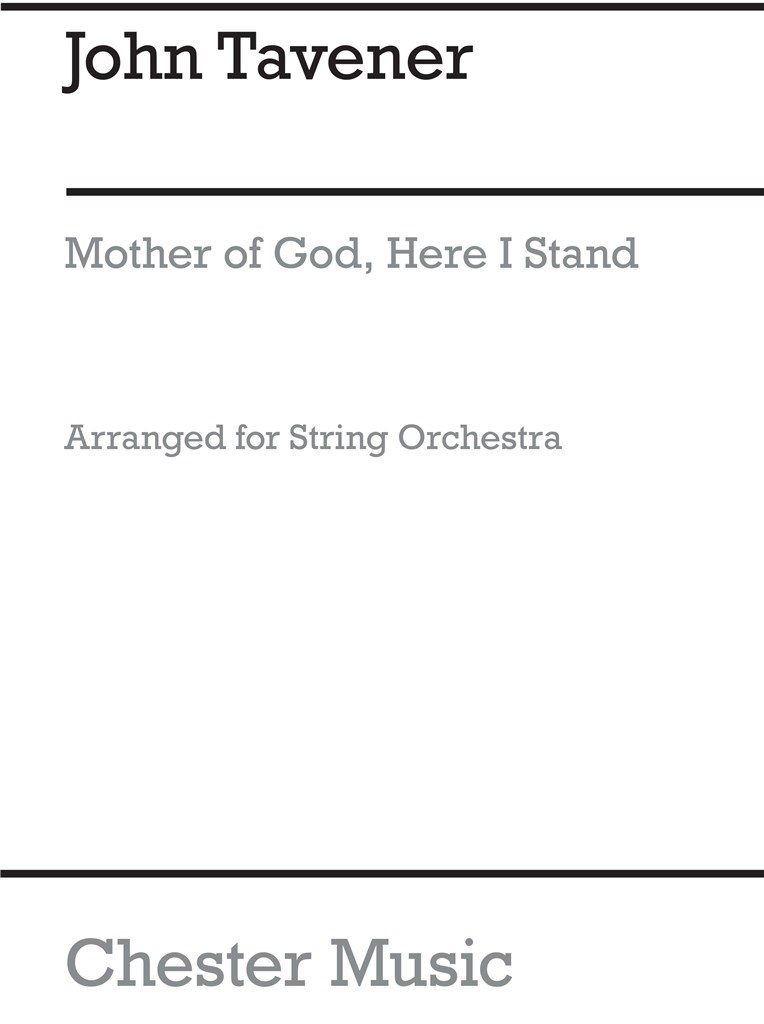 Mother Of God Here I Stand
