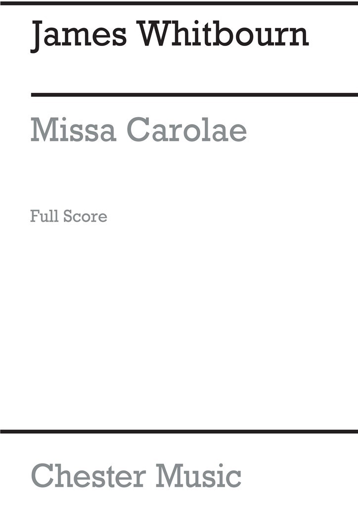 Missa Carolae (Full Score)