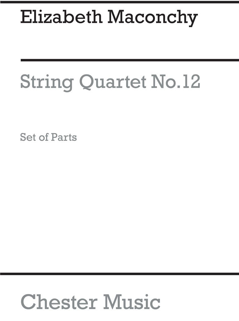 String Quartet No.12 (Parts)