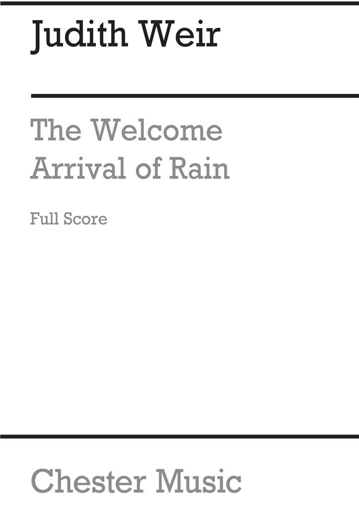 The Welcome Arrival Of Rain