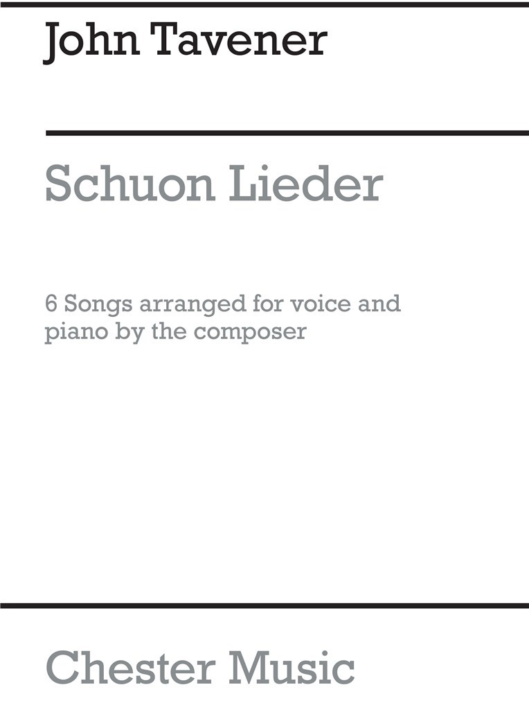 Schuon Lieder