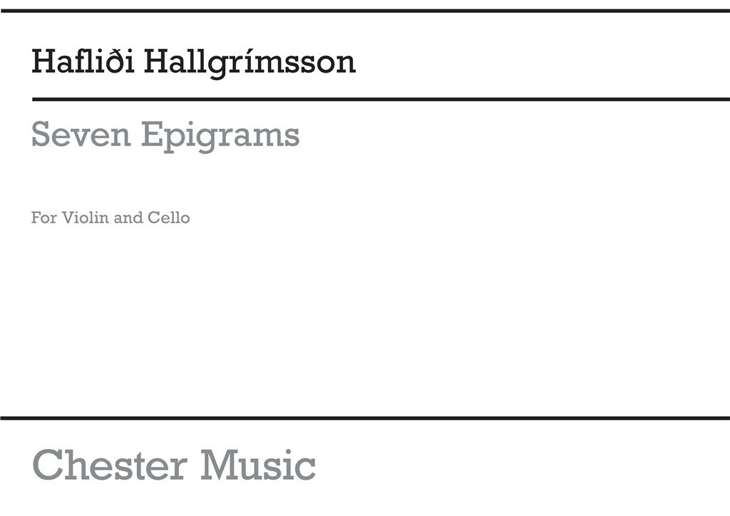 Seven Epigrams