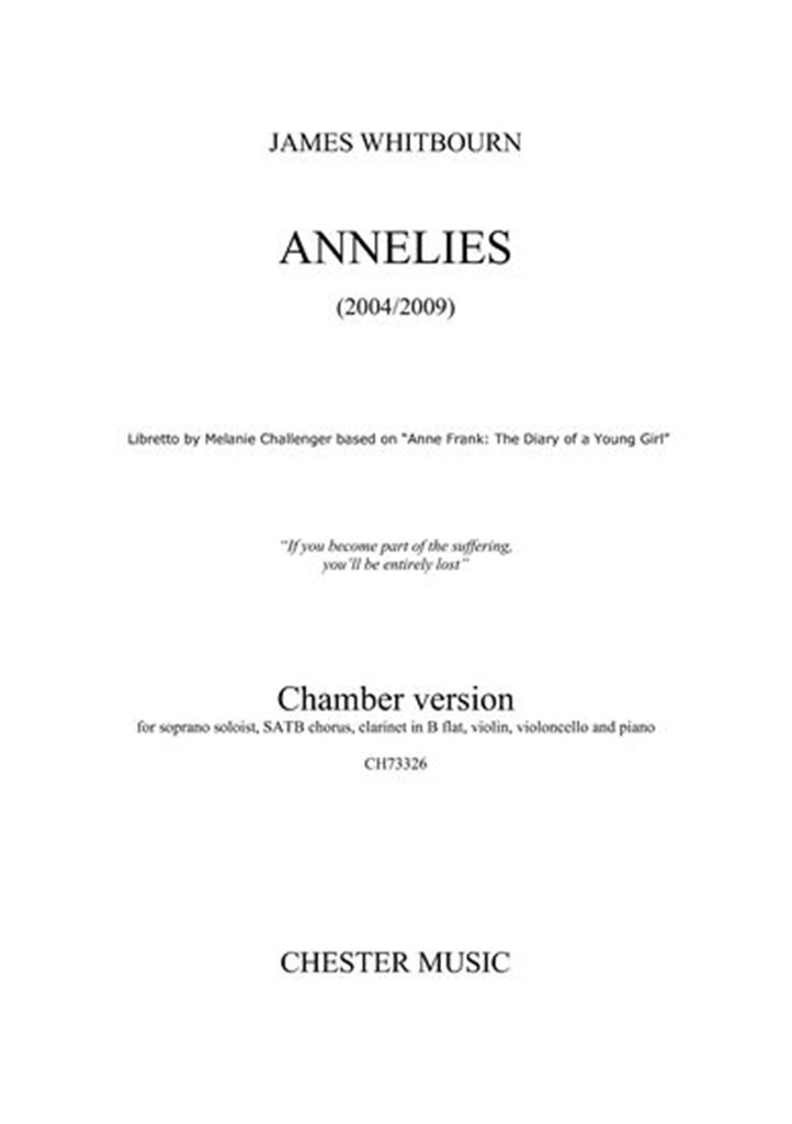 Annelies (Chamber Version)