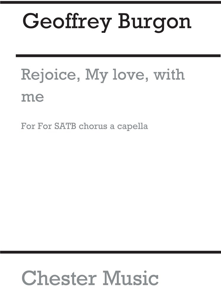 Rejoice, My Love, With Me