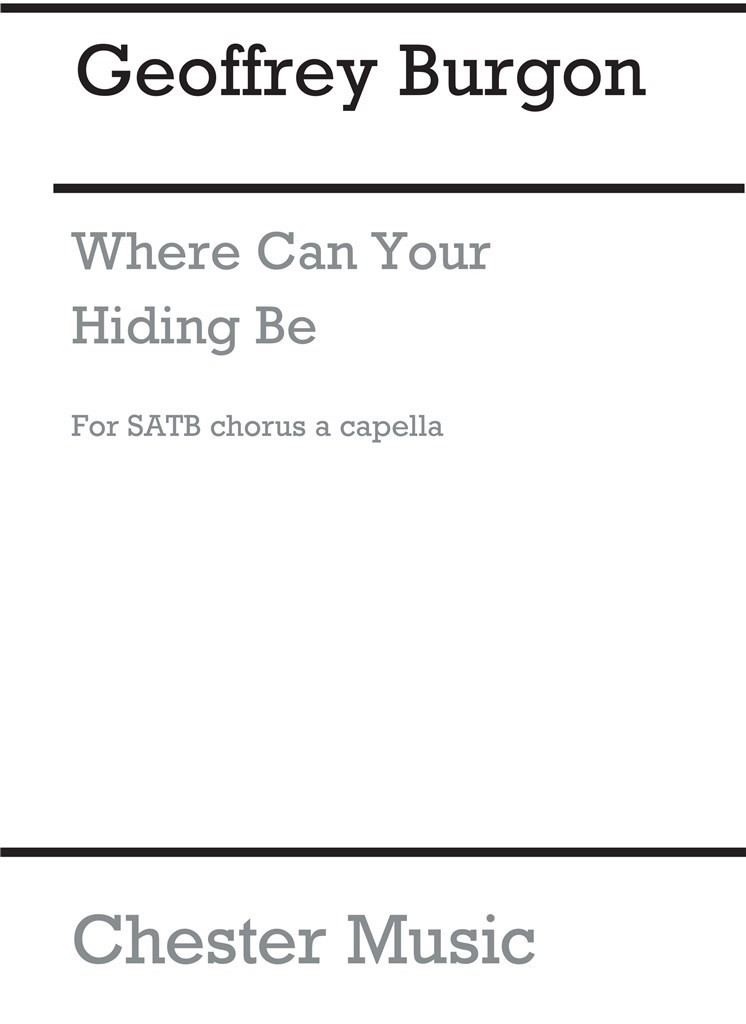 Where Can Your Hiding Be