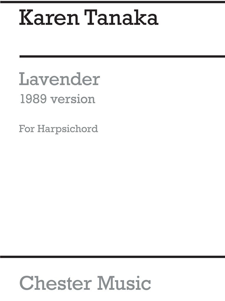 Lavender (1989 Version)