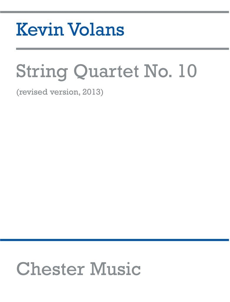 String Quartet No.10