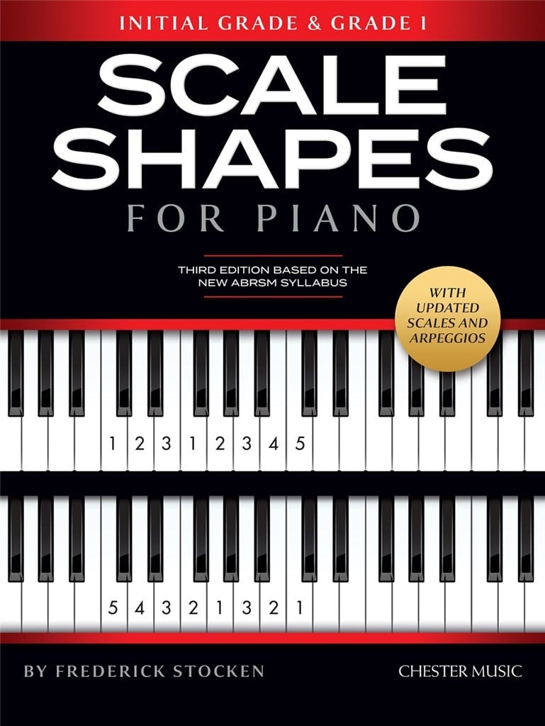 Scale Shapes For Piano – Initial and Grade 1
