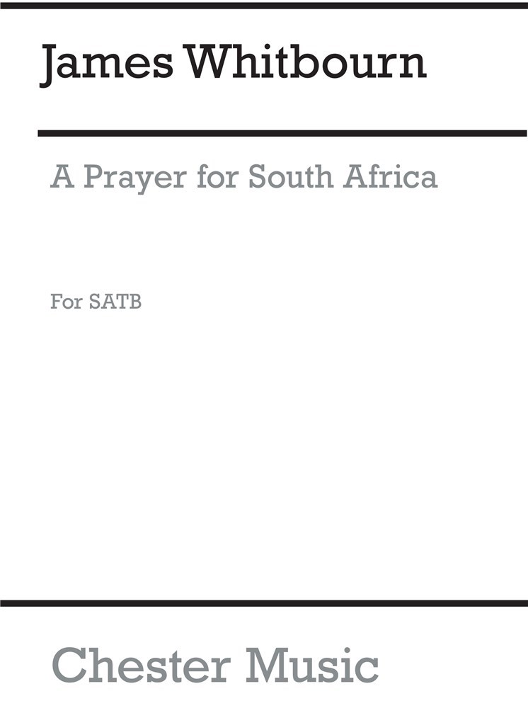 A Prayer From South Africa