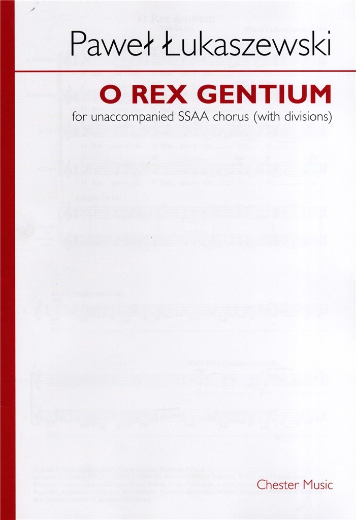 O Rex Gentium (SSAA)