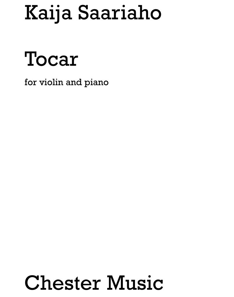 Tocar For Violin and Piano