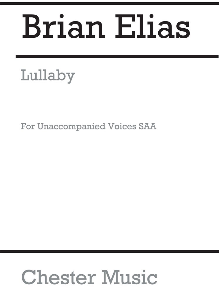 Lullaby (SAA)