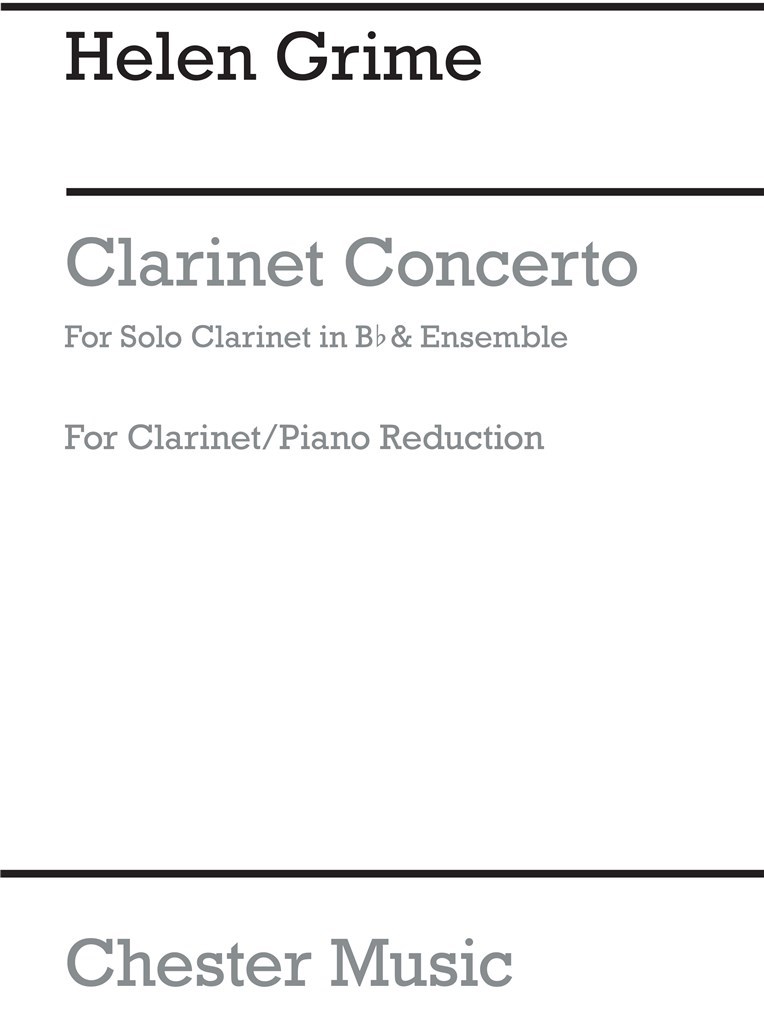 Clarinet Concerto (Clarinet/Piano)