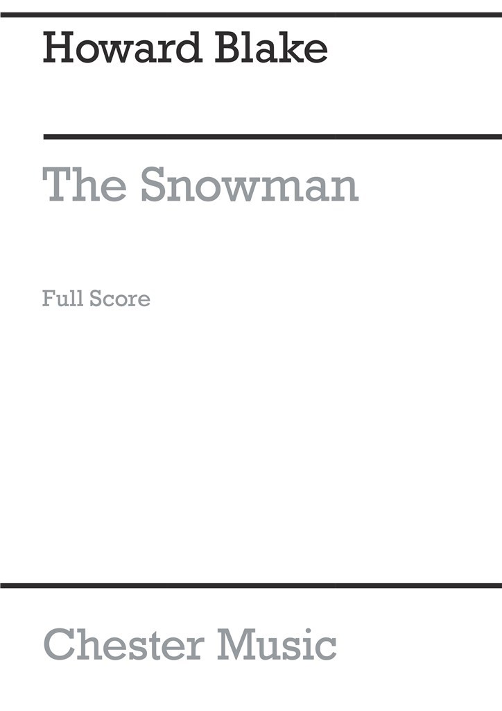 The Snowman - Schools Version