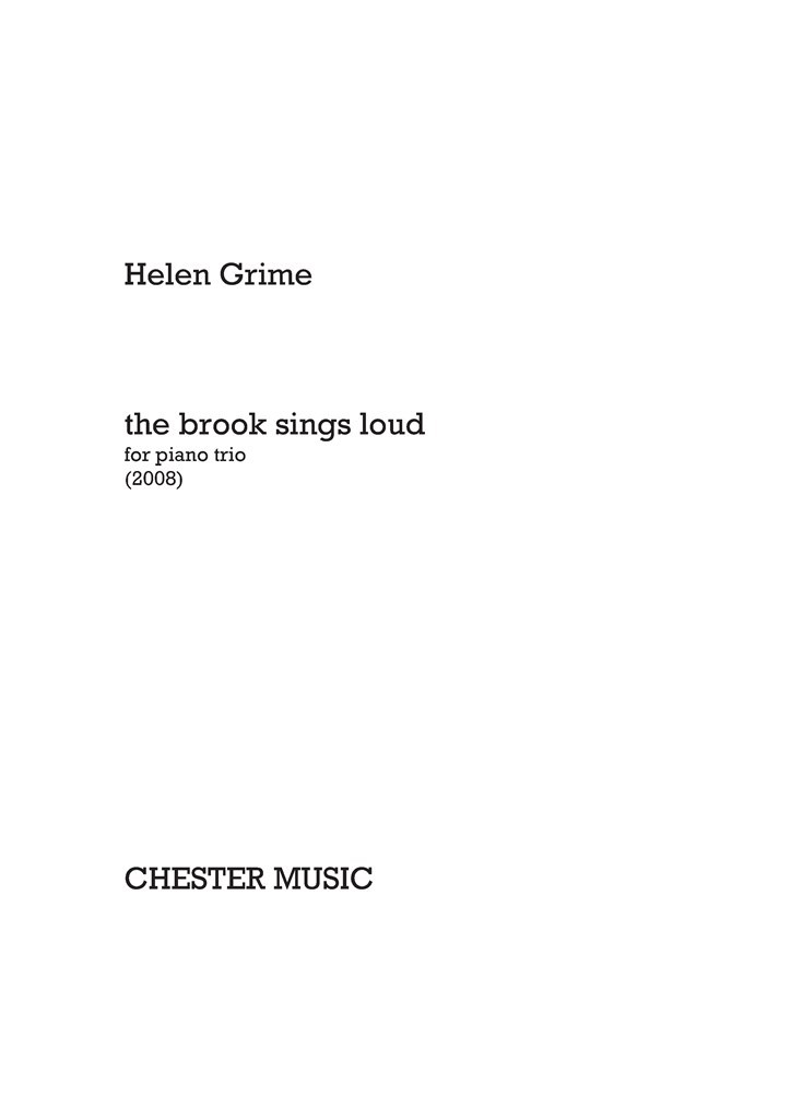 The Brook Sings Loud