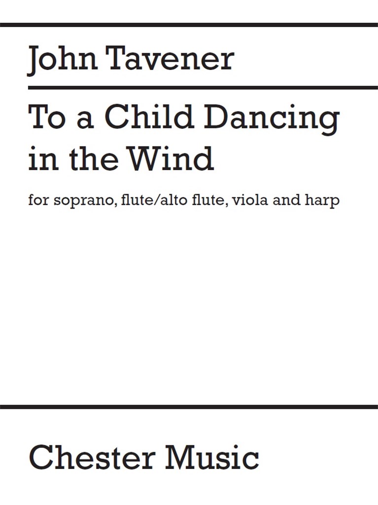 To A Child Dancing In The Wind