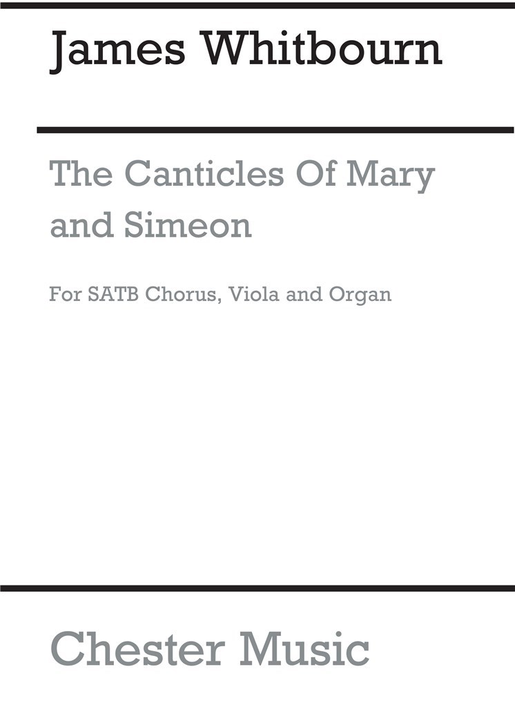 The Canticles of Mary and Simeon